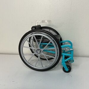 Barbie Fashionistas Ken Doll Wheelchair ‎ 2018 Mattel Teal Blue